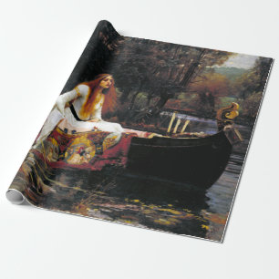 Papier Cadeau John William Waterhouse La Dame de Shalott
