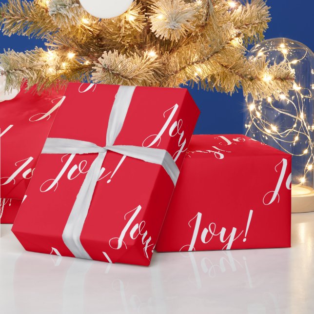 Papier Cadeau Joie de Noël ! (Vacances)