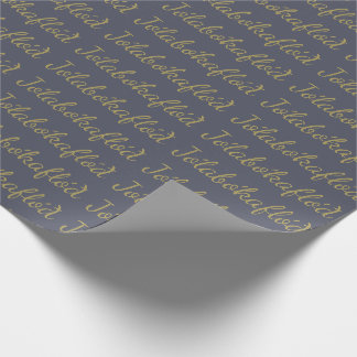 Papier Cadeau Jólabókaflóð Gris ardoise Noël Livre Inondation
