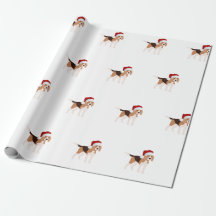 Joli Beagle de Noël