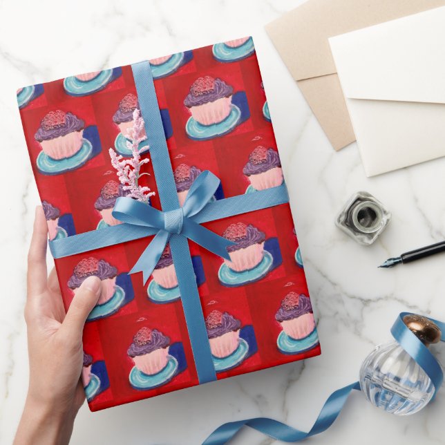 Papier Cadeau Joli Cupcke (Cadeaux)