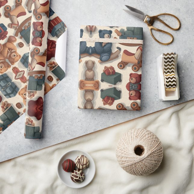 Papier Cadeau joli design (Artisanat)
