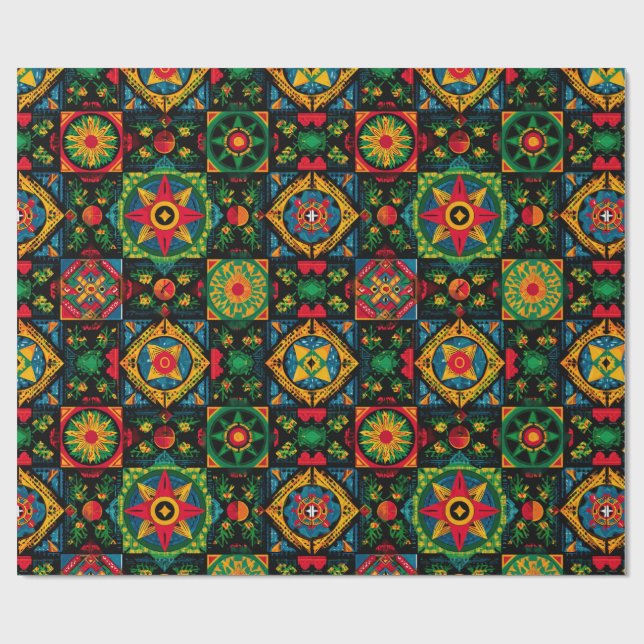 Papier Cadeau joli design (Plat)
