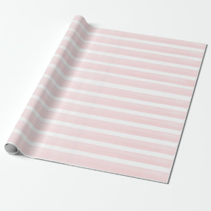 Papier Cadeau Joli rose Peach rayé