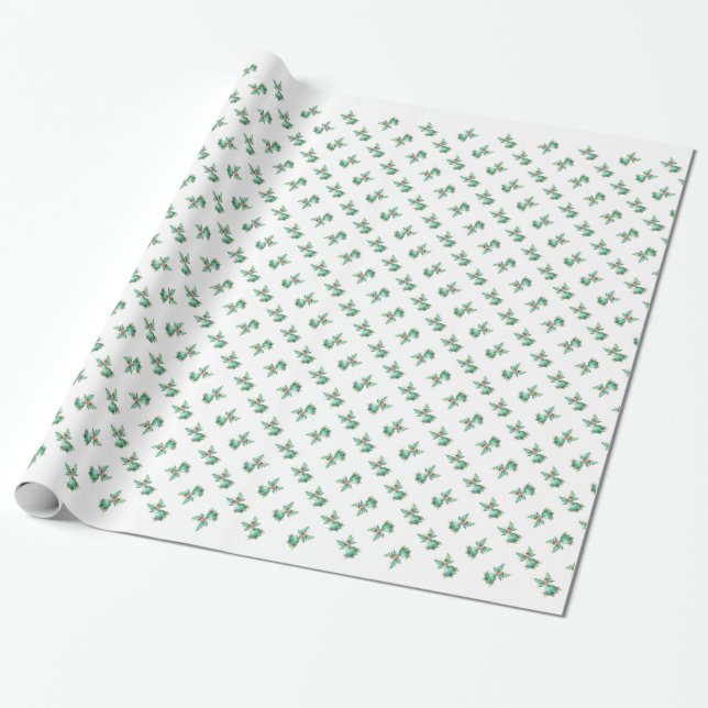 Papier Cadeau Jolie fée de Noël  (Déroulé)