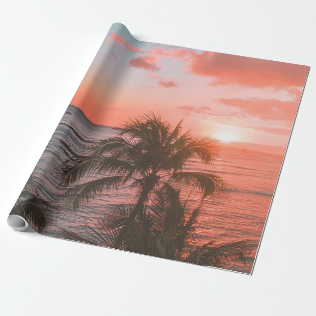 Papier Cadeau Jolie vie marine (Déroulé)