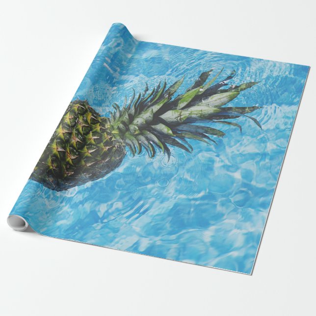 Papier Cadeau Jolie vie marine (Déroulé)