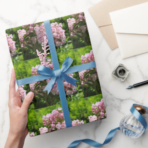 Papier Cadeau Jolies fleurs de laurier rose