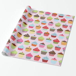 Papier Cadeau Jolis Cupcakes