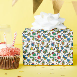 Papier Cadeau Jolis insectes et bestioles