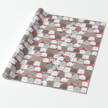 Jolis ours d'hiver motif de vacances sans couture