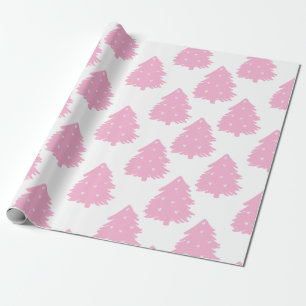 Papier Cadeau Jouer Motif de Noël rose pour enfants Adulte