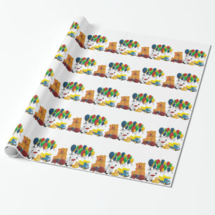 Papier Cadeau Jouet d'enfant