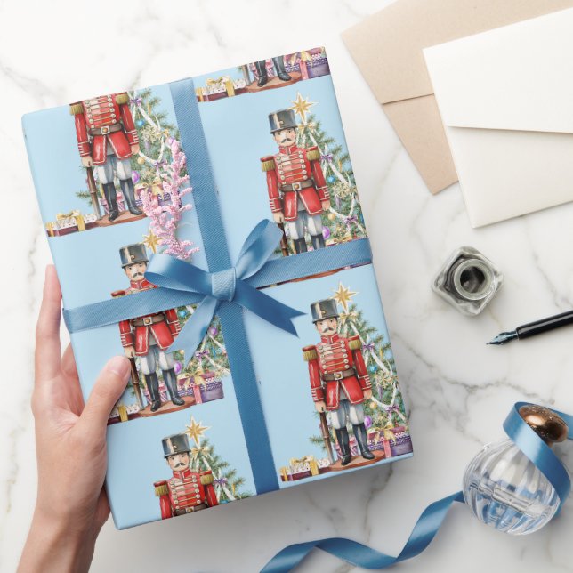 Papier Cadeau Jouet Soldat Arbre de Noël (Cadeaux)