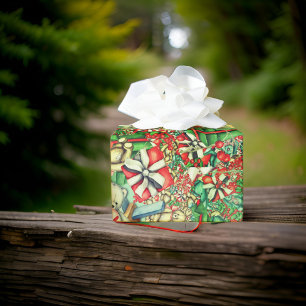 Papier Cadeau Jouets de l'Ours de Noël Papier d'enrobage