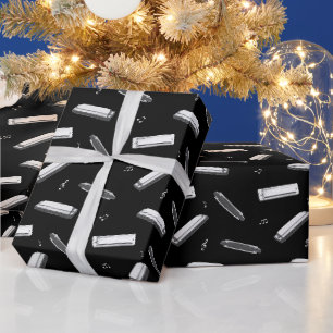 Papier Cadeau Joueur d'harmonica
