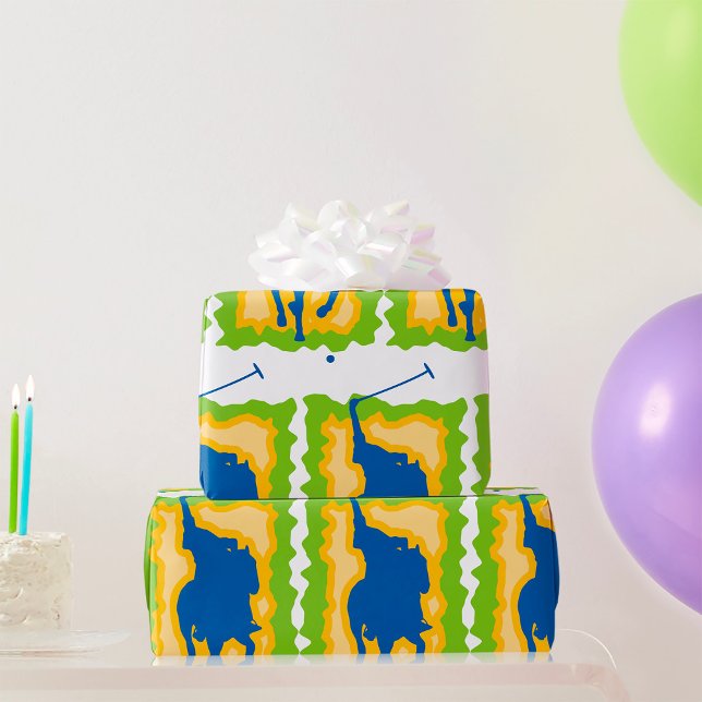 Papier Cadeau Joueur Polo (Créateur téléchargé)