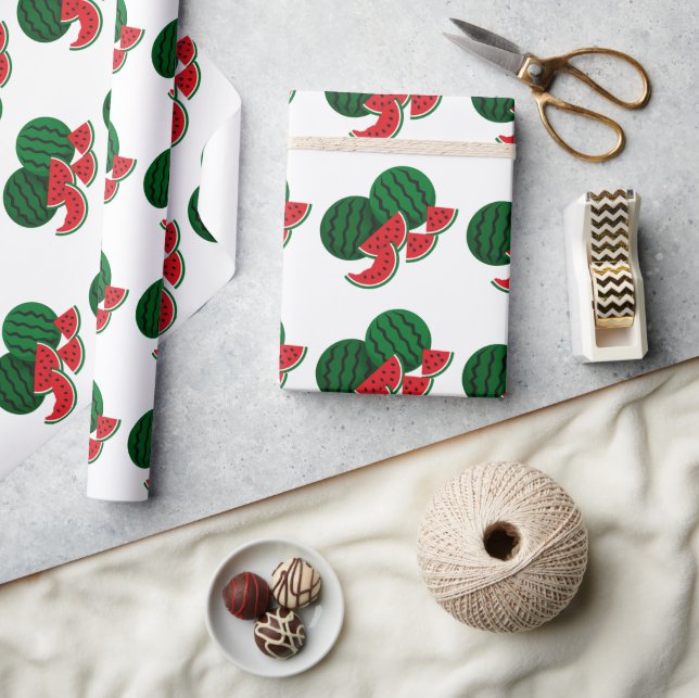 Papier Cadeau Jour du melon d'eau  (Artisanat)