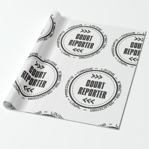 Papier Cadeau Journaliste Extraordinaire