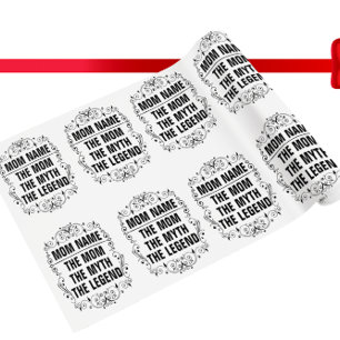 Papier Cadeau Journée des mères personnalisées