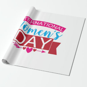 Papier Cadeau Journée internationale de la femme