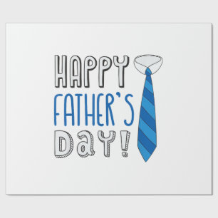 Papier Cadeau Joyeuse Fête des Pères
