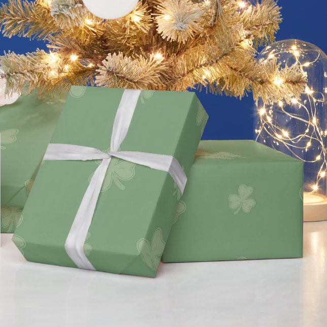 Papier Cadeau Joyeuse Saint-Patrick (Vacances)