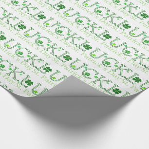 Papier Cadeau Joyeuse Saint-Patrick Chance