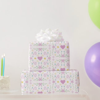 Papier Cadeau Joyeuses Pâques Message Mignon