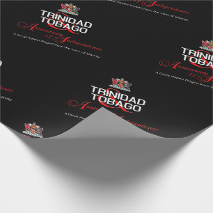 Papier Cadeau Joyeux anniversaire de l'indépendance T&T