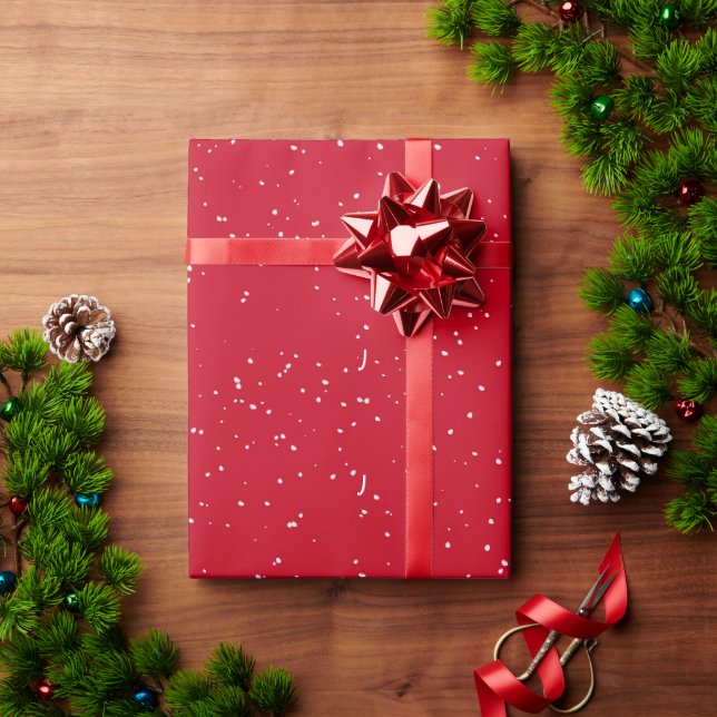 Papier Cadeau Joyeux Arbre de Noël (Cadeau de vacances)