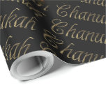 Papier Cadeau Joyeux Chanukah Hanoukka Lampe Menorah éclaire la<br><div class="desc">Joyeux Chanukah Hanoukka Lampe Menorah éclaire bougies Chanukah Festival des lumières Papier à enveloppement cadeau</div>