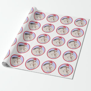 Papier Cadeau Joyeux Cheval de Noël