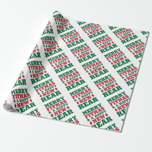 Papier Cadeau Joyeux Fitmas