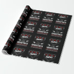 Papier Cadeau Joyeux Hockeydays Funny Christmas Ice Hockey Joueu<br><div class="desc">C'est un gant de Christmas. Votre famille,  les amis ou les children aimeront que vous fassiez ce que vous voulez. Wishing you and your familiy and friends a Merry Christmas.</div>