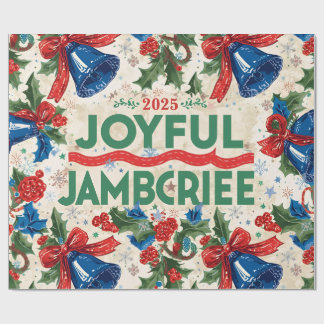 Papier Cadeau Joyeux Jamboree Maximalist Holiday
