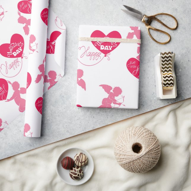 Papier Cadeau Joyeux Jour des Valentines Tu Es Mon Ange (Artisanat)