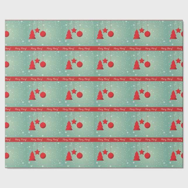 Papier Cadeau Joyeux, Joyeux ! (Couture)