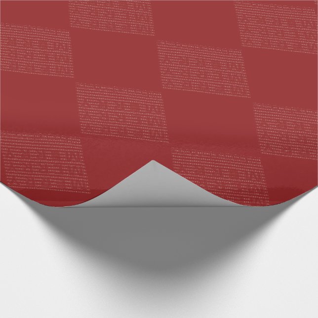Papier Cadeau Joyeux, Joyeux, Joyeux Noël (Coin)