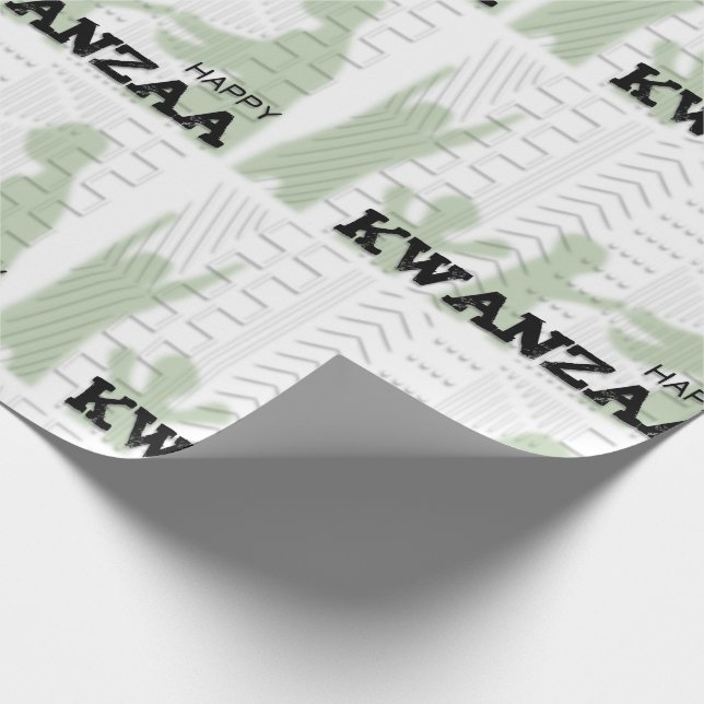 Papier Cadeau Joyeux Kwanzaa (Coin)
