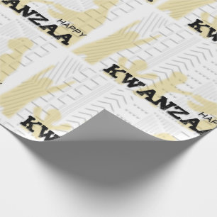 Papier Cadeau Joyeux Kwanzaa