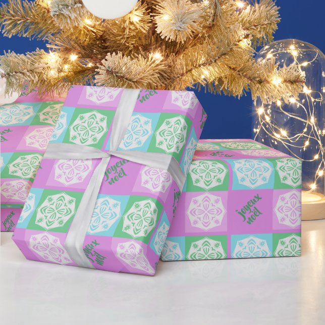 Papier Cadeau Joyeux Noel (Vacances)