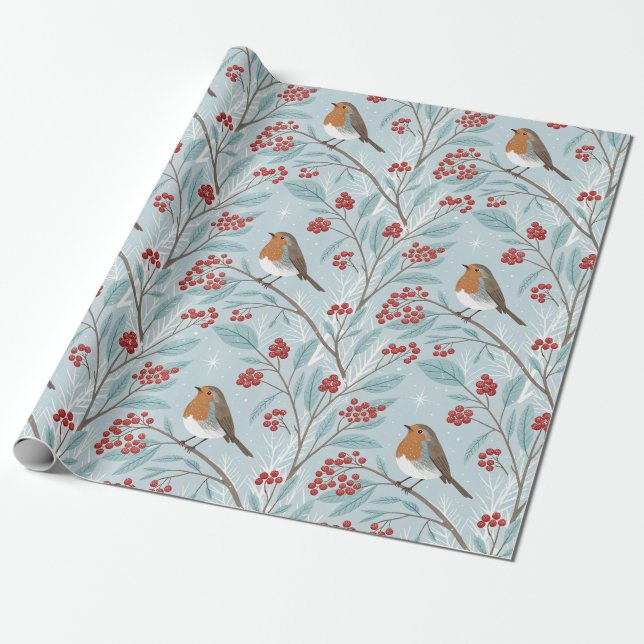 Papier Cadeau Joyeux Noël (Déroulé)