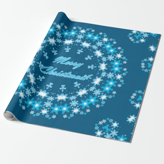 Papier Cadeau Joyeux Noël (Déroulé)