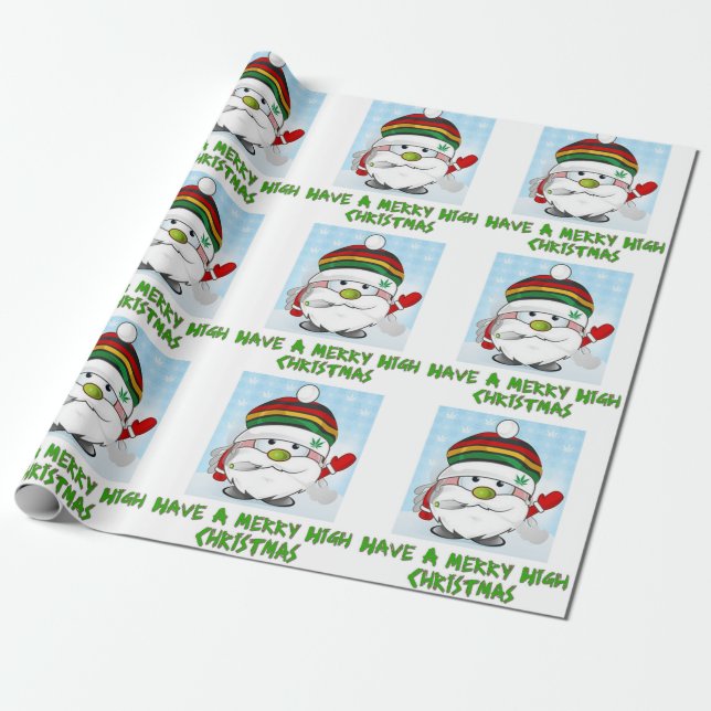 Papier Cadeau Joyeux Noël (Déroulé)