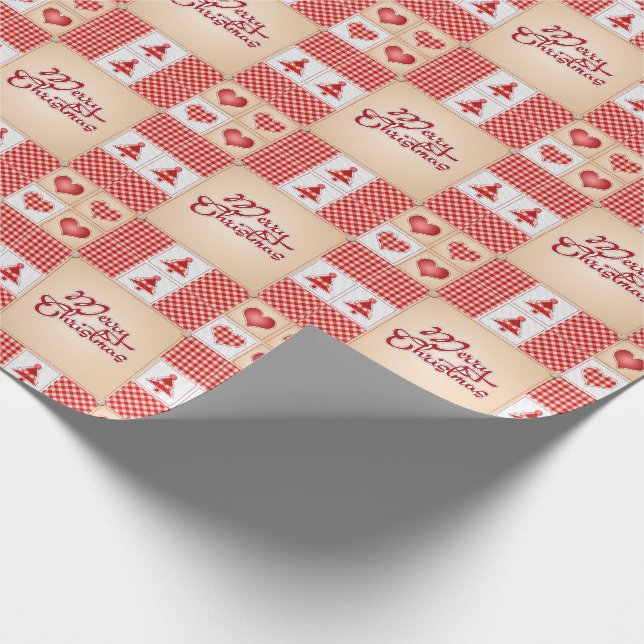 Papier Cadeau Joyeux Noël (Coin)