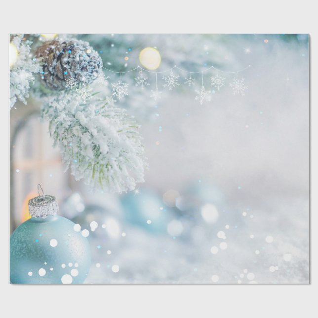 Papier Cadeau Joyeux Noël (Plat)