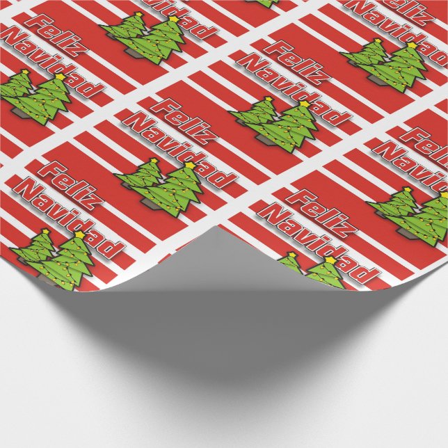 Papier Cadeau Joyeux Noël (Coin)