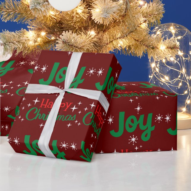 Papier Cadeau Joyeux Noël Baby Black Bodysuit (Vacances)
