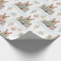 Joyeux Noël Capybara Renne de la Forêt Mignonne 